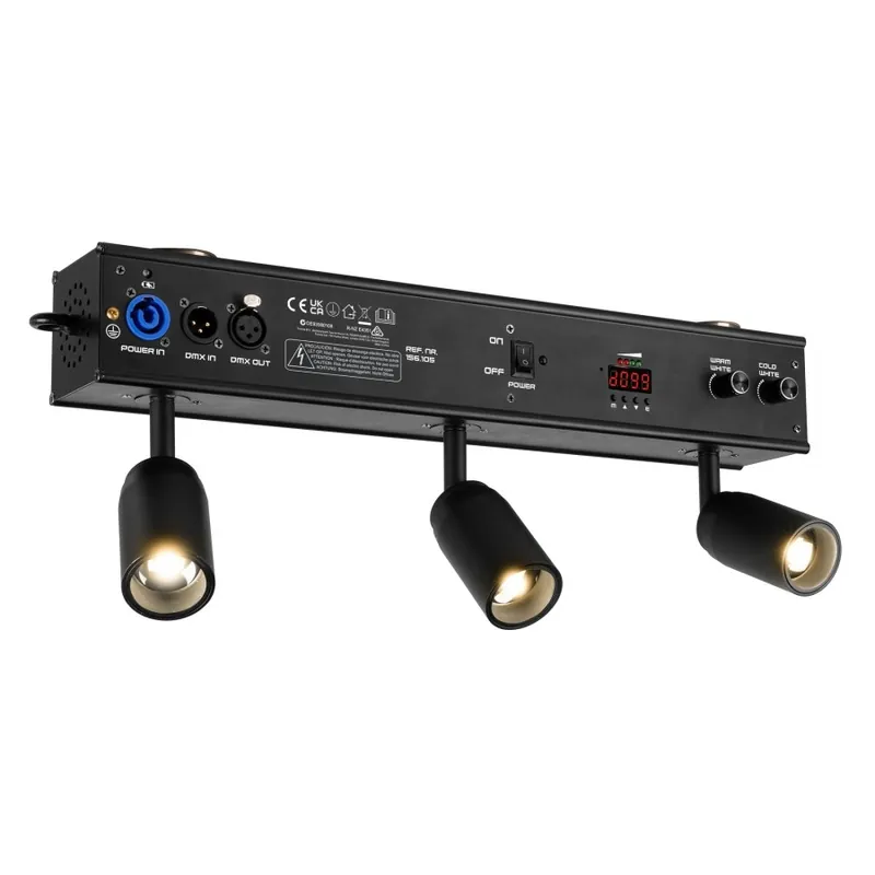 Liquidación BEAMZ 156.105 EZYBAR3 BARRA LED COB ALIMENTADA POR BATERIA