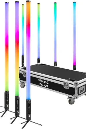 BEAMZ 150.656 SET DE8TUBOS LED ZELOS RGBW PARA EXTERIOR IP65 Compra Ahora