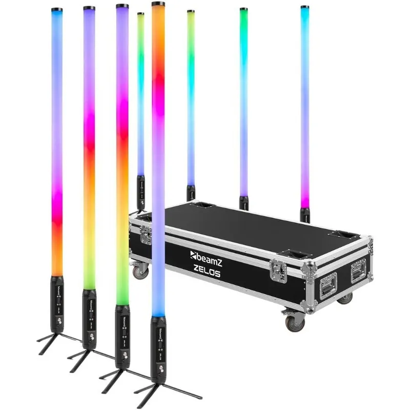 BEAMZ 150.656 SET DE8TUBOS LED ZELOS RGBW PARA EXTERIOR IP65 Compra Ahora