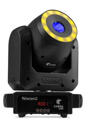 Rebajas BEAMZ 150.432 COBRA 100R CABEZA MOVIL SPOT 100W CON ANILLO