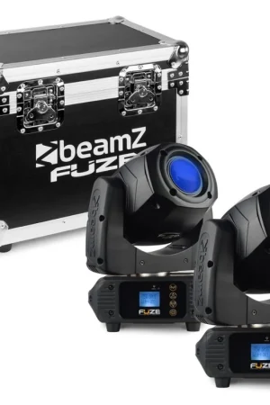 BEAMZ 150.383 SET 2 FUZE75S Y MALETA TRANSPORTE Oferta De Temporada