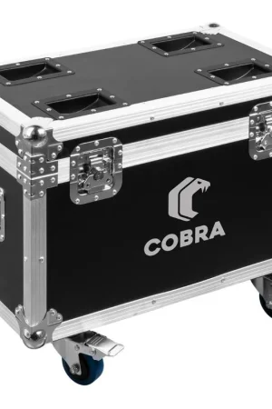 Última Versión BEAMZ 150.497 FC4COBRA FLIGHTCASE PARA 4PCS SERIES COBRA