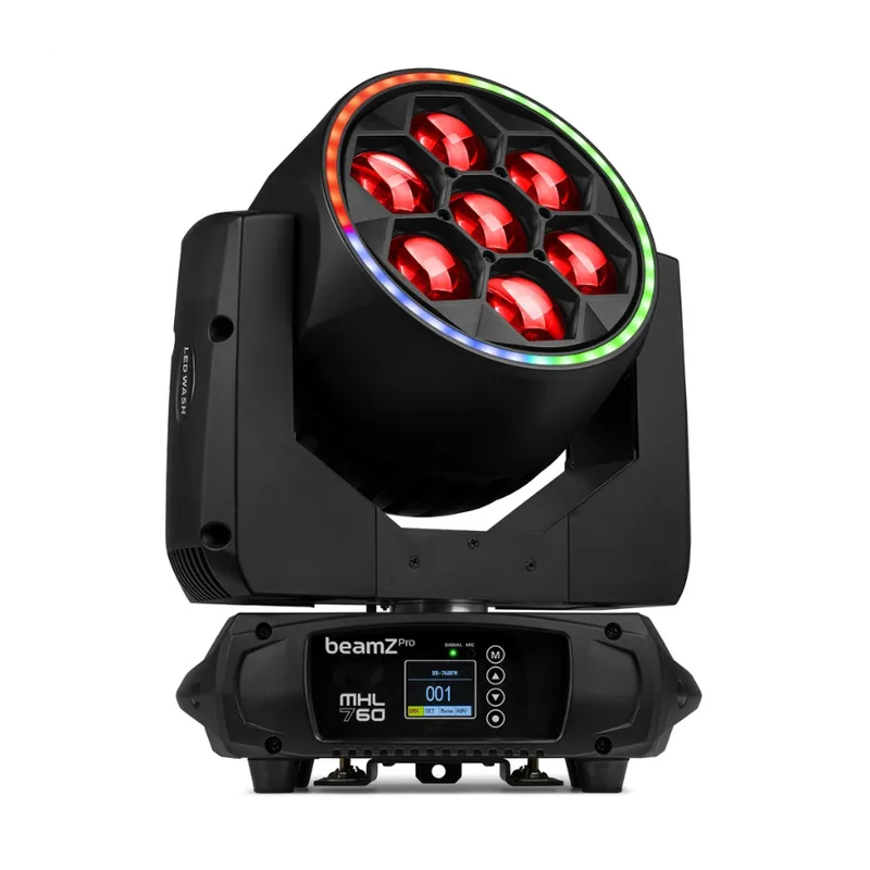 BEAMZ PRO 152.126 MHL760 LED BEE EYE CABEZA MOVIL CON ZOOM Precio Rebajado