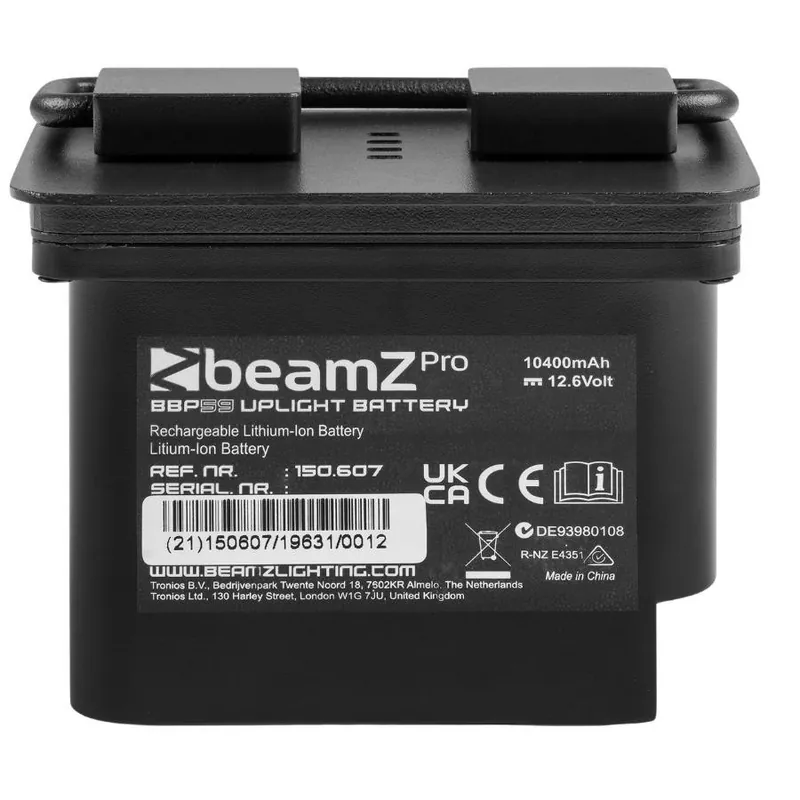 BEAMZ PRO 150.607 BBP5XB BATERIA DE RECAMBIO 10.4AH Devolución Gratuita