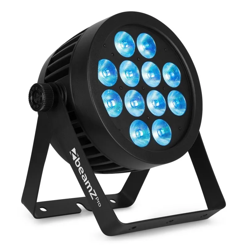 Solo Hoy BEAMZ PRO 150.794 BWA532 FOCO PAR ALUMINIO IP65 LED 12X 12W 4-EN-1