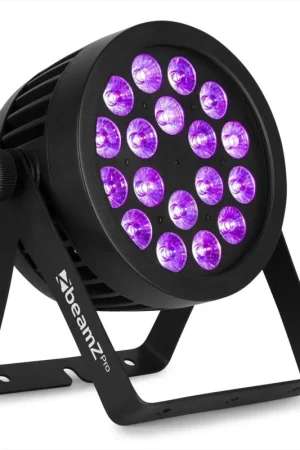 Oferta De Temporada BEAMZ PRO 150.790 BWA536 FOCO PAR ALUMINIO IP65 LED 18X 12W 4-EN-1