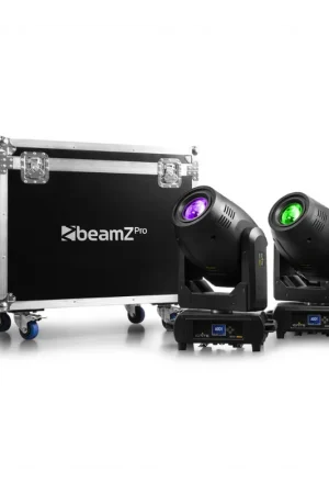 Súper Precio BEAMZ PRO 152.110 IGNITE300LED CABEZA MOVIL BSW 2PCS EN FLIGHTCASE