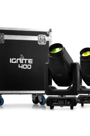 BEAMZ PRO 152.090 IGNITE400 CABEZA MOVIL LED 400W BSW CON CMY 2PCS EN FLIGHTCASE Promoción