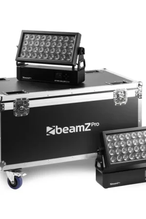 Gran Oferta BEAMZ PRO 150.155 FLC5404 FLIGHTCASE PARA 4 PIEZAS STAR-COLOR 540