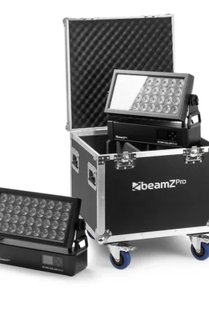 Favorito De Clientes BEAMZ PRO 150.154 FLC5402 FLIGHTCASE PARA 2 PIEZAS STAR-COLOR 540