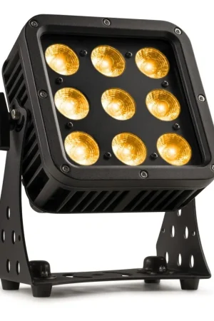 Disponible Ahora BEAMZ PRO 150.753 STARCOLOR75 BANO DE COLOR 9X8W RGBA EXTERIOR