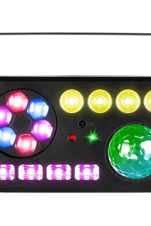BEAMZ 153.862 SHIMMER4 MULTI DJ EFECTO LED Favorito De Clientes