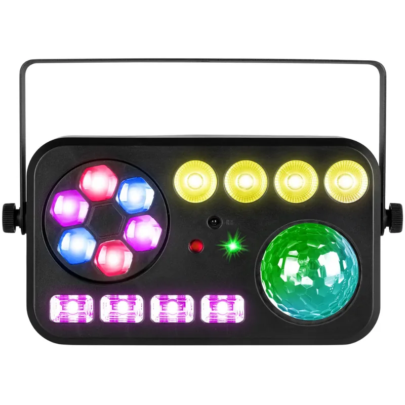 BEAMZ 153.862 SHIMMER4 MULTI DJ EFECTO LED Favorito De Clientes