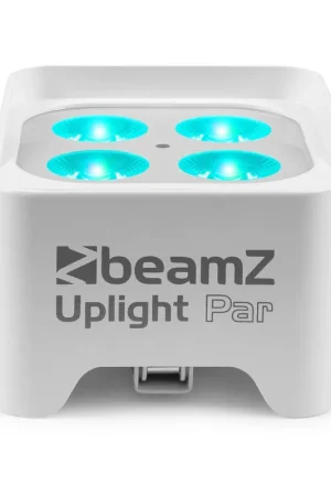 BEAMZ 150.581 BBP90W FOCO UPLIGHT A BATERIA 4X 4W BLANCO Solo Por Tiempo Limitado
