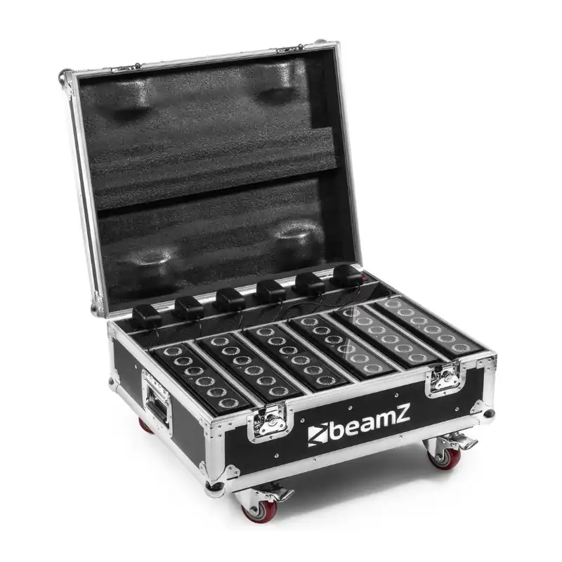 Económico BEAMZ 150.481 FCC12 FLIGHTCASE PARA 6X FOCOS SERIE BBP612 CHARGING