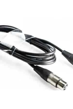 Descuento WELX BLACKWAVES CC BALANCED - CABLE XLR MACHO A XLR HEMBRA 9 METROS