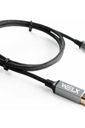 WELX R4 USB C / USB B - CABLE 1.5 METROS Últimas Unidades