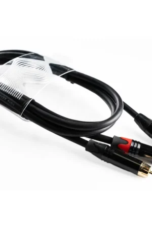 Solo Hoy WELX BLACKWAVES RX - CABLE MINI JACK A DOBLE RCA 1.5 METROS