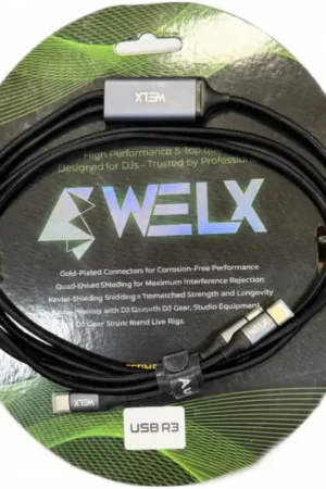 WELX USB R3 C DOBLE 100W Novedad