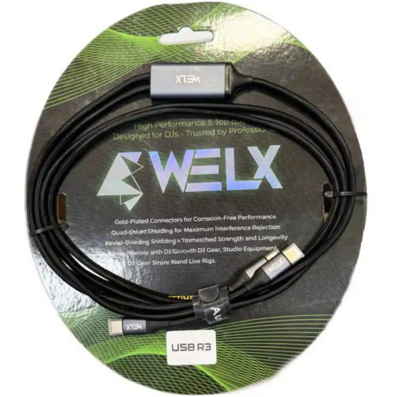 WELX USB R3 C DOBLE 100W Novedad
