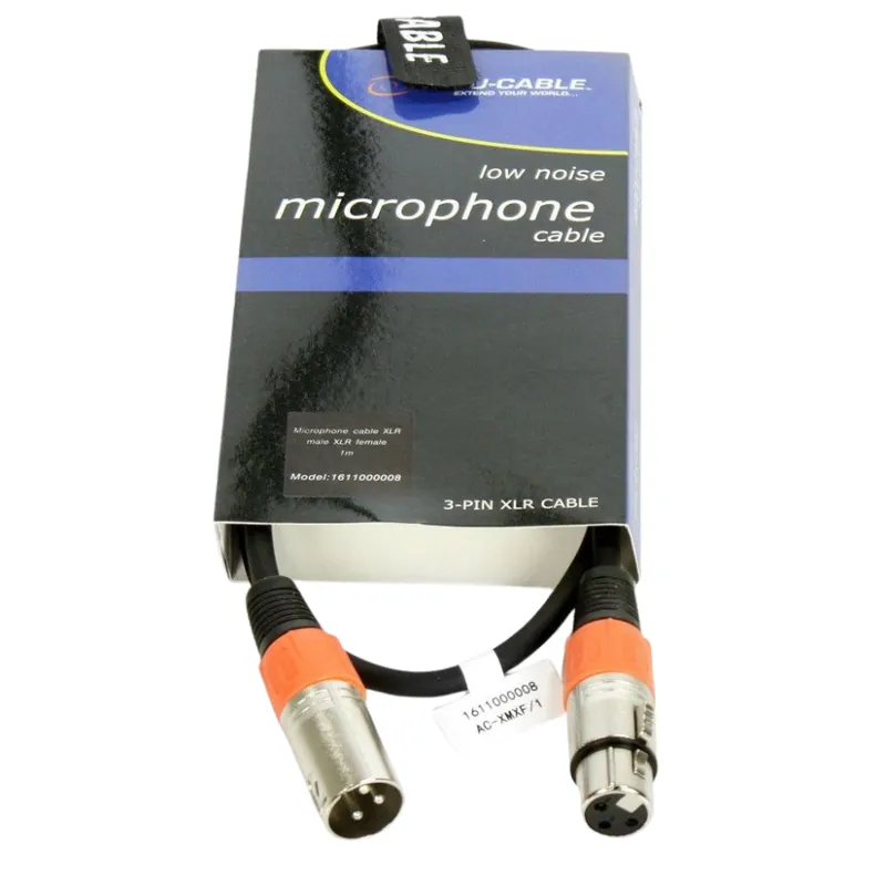 ACCU-CABLE AC-XMXF/1 CABLE MICROFONO XLR 1M Alta Calidad