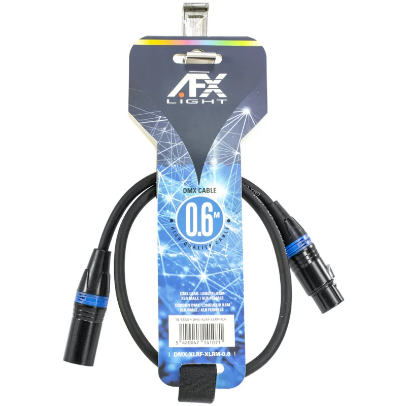 Promoción AFX DMX-XLRF-XLRM-0,6
