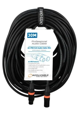 ACCU-CABLE AC-PRO XLR AUDIO CABLE 30M Barato