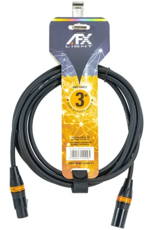 AFX DMX-XLRF-XLRM-3 Marca Reconocida