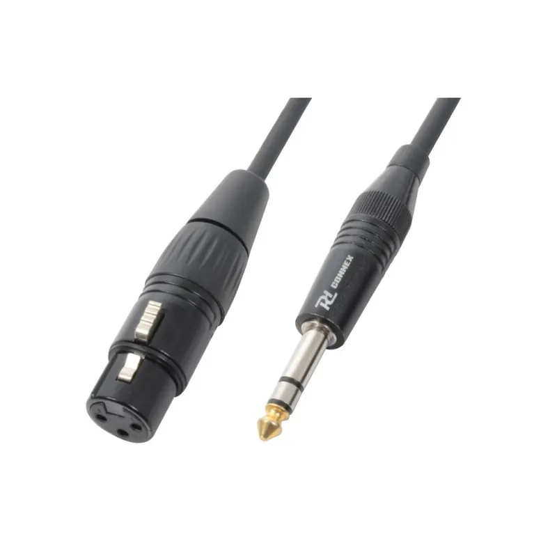 PD CONNEX 177.083 CX46-1 CABLE XLR HEMBRA A JACK 6.3MM STEREO 1.5M Imprescindible (Must-Have)