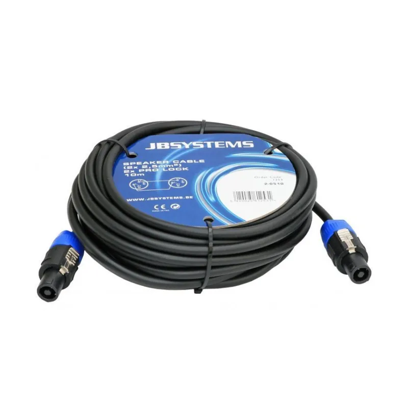 Oferta De Temporada JB SYSTEMS CABLE ALTAVOZ SPEAKON 2X2.5MM 5M