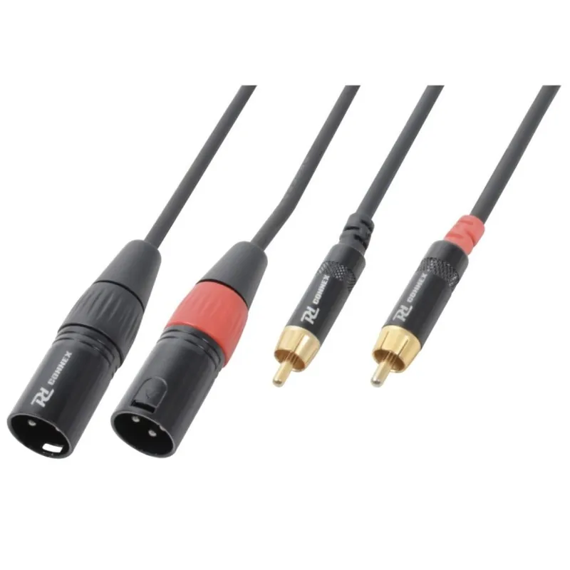 PD CONNEX 176.686 CX66-6 CABLE 2XXLR MACHO-2XRCA MACHO 6.0M Comprar En Línea