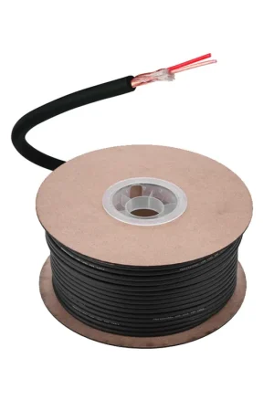 Comprar En Línea PD CONNEX 803.683 RX42 CABLE APANTALLADO 2 CONDUCTORES, 6.5MM, NEGRO, 100M ALTA CALIDAD