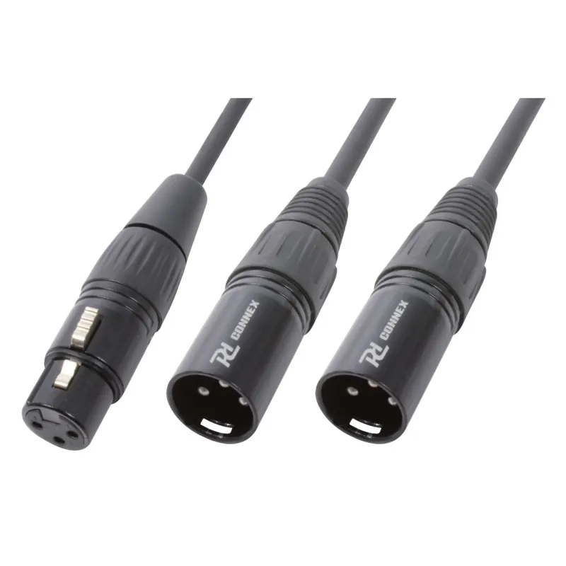 PD CONNEX 176.974 CX140 CABLE Y DIVISOR XLR HEMBRA-2 XLR MACHO Precio De Fábrica