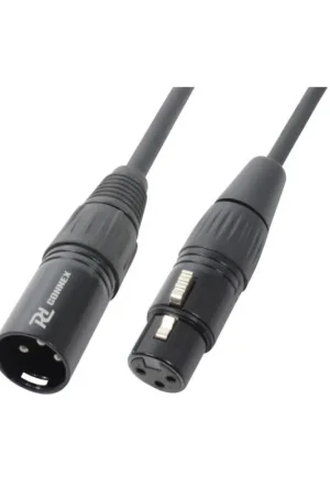 PD CONNEX 176.002 CX35-05 CABLE XLR MACHO/HEMBRA 0.5M NEGRO Ordena Ya
