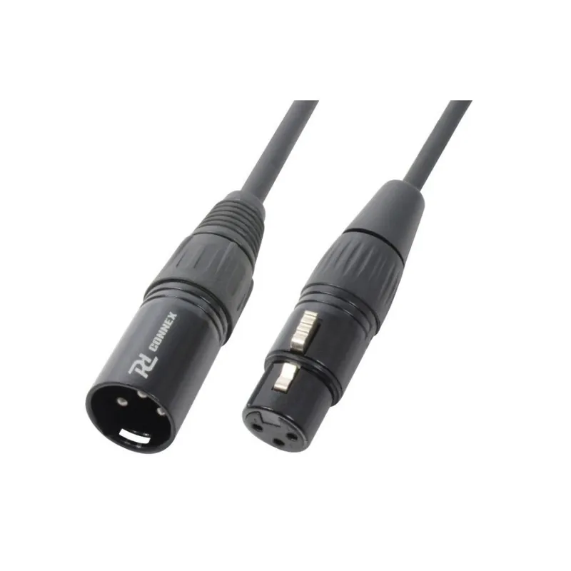 PD CONNEX 176.002 CX35-05 CABLE XLR MACHO/HEMBRA 0.5M NEGRO Ordena Ya
