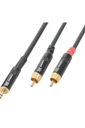 PD CONNEX 177.033 CX85-1 CABLE 3.5 STEREO 2X RCA MACHO 1.5M Oferta De Temporada