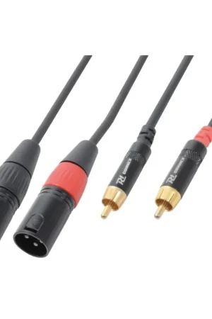 Mejor Precio PD CONNEX 176.680 CX66-1 CABLE DE SENAL 2 X MACHO XLR A 2 X MACHO RCA - 1.5M