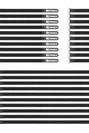 PD CONNEX CXT-SET CONJUNTO DE BRIDAS PARA CABLE 30PCS NEGRO Pago Seguro