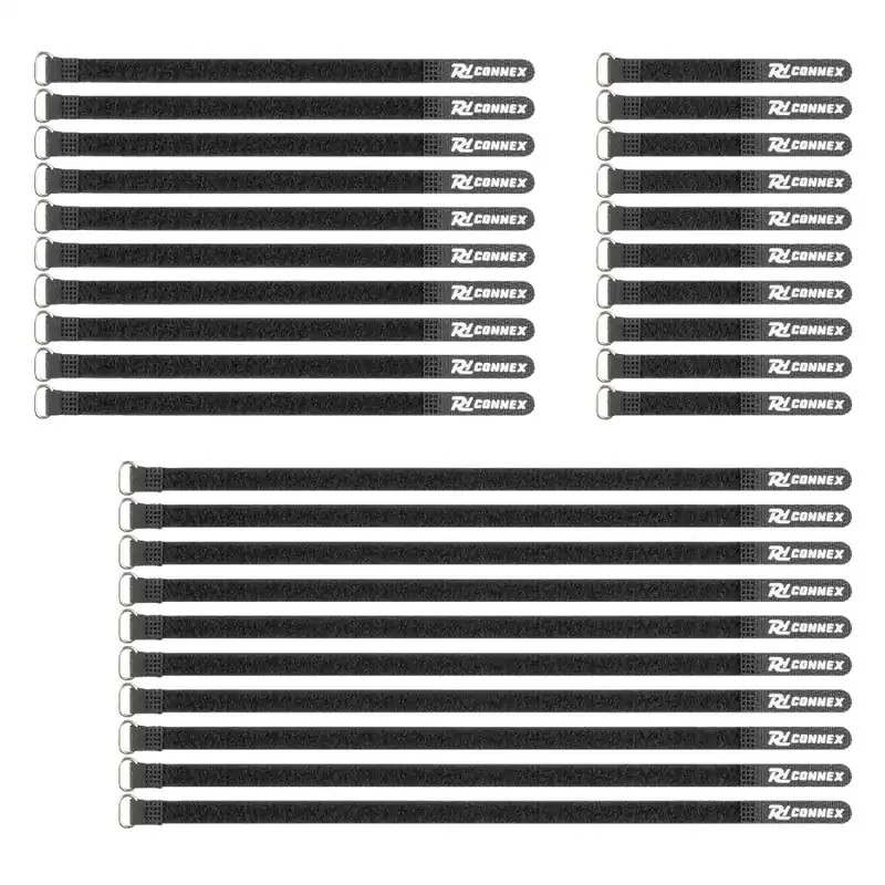 PD CONNEX CXT-SET CONJUNTO DE BRIDAS PARA CABLE 30PCS NEGRO Pago Seguro