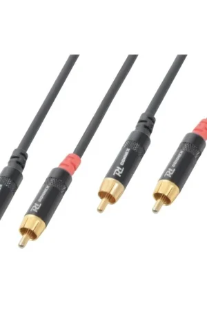 PD CONNEX 177.088 CX94-1 CABLE 2X RCA MACHO - 2X RCA MACHO 1M Económico