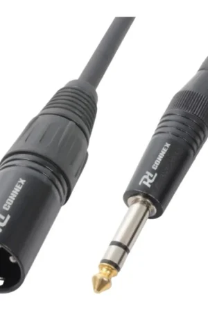 PD CONNEX 177.084 CX44-12 CABLE XLR MACHO-JACK 6.3 STEREO 12M Promoción Exclusiva