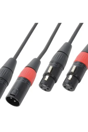 Promoción PD CONNEX 177.048 CX60-1 CABLE 2XXLR MACHO 2X XLR HEMBRA 1.5M