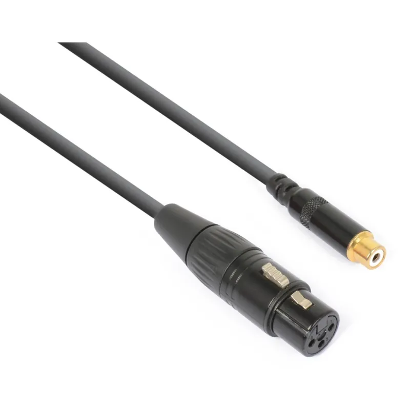 Imprescindible (Must-Have) PD CONNEX 177.008 CX138 CABLE CONVERTIDOR XLR HEMBRA - RCA HEMBRA