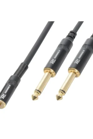 PD CONNEX 177.136 CX86-6 CABLE JACK 3.5 STEREO 2X JACK 6.3 MONO 6.0M HQ Solo Por Tiempo Limitado