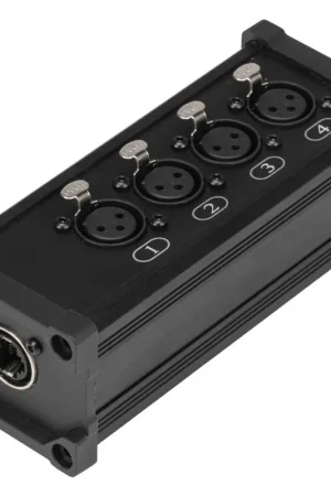 PD CONNEX 176.303 CX187 RJ45 TO 4X XLR3F SPLITTER BOX Precio Bajo