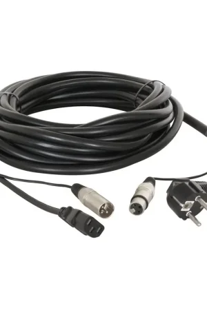 Precio De Fábrica PD CONNEX 176.649 CX02-20 AUDIO COMBI CABLE SCHUKO - XLR F / IEC F - XLR M 20M