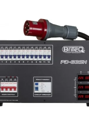 No Te Lo Pierdas BRITEQ PD-63SH DISTRIBUIDOR CORRIENTE 63A