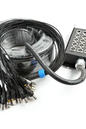 Promoción PD CONNEX 176.259 CX164 MANGUERA ESCENARIO 16-IN 4-OUT XLR 30 METROS