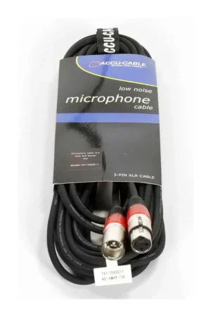 ACCU-CABLE AC-XMXF/10 CABLE MICROFONO XLR 10M Oferta Limitada
