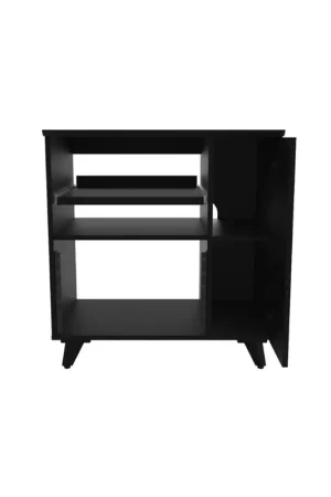 GLORIOUS MODULAR SIDE RACK BLACK Marca Reconocida